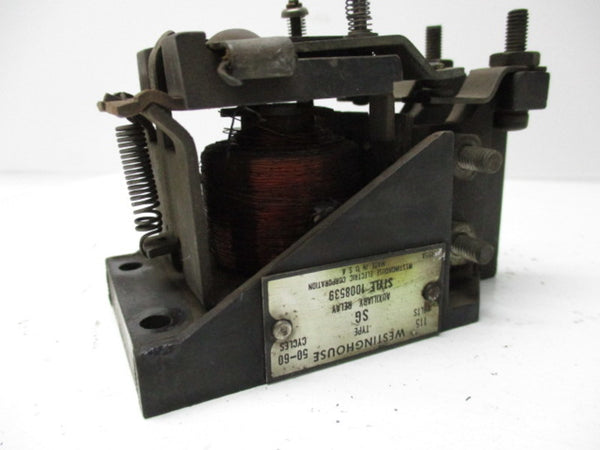 WESTINGHOUSE 1008539 AUXILARY RELAY 115V UNMP