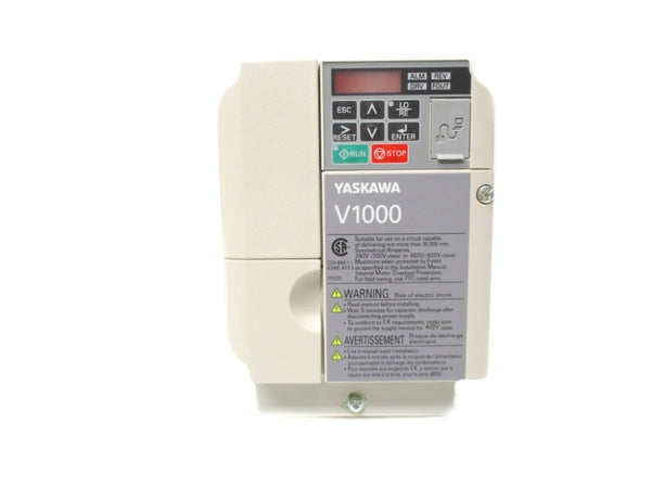 YASKAWA CIMR-VU2A0012FAA 200-240VAC 13.9/11.0A REV. C NSMP