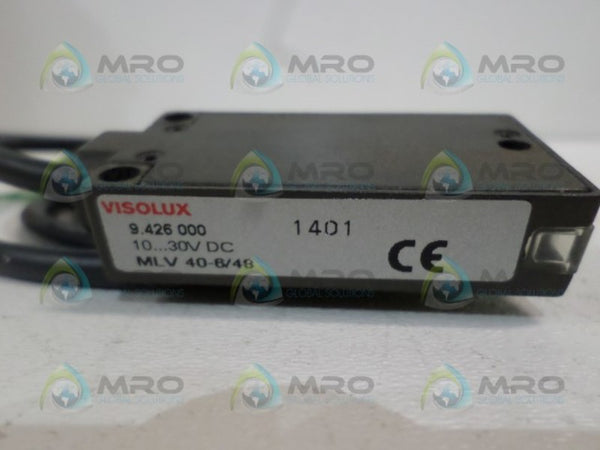 PEPPERL+FUCHS VISOLUX 9.426000 MLV40-6/48 PHOTOELECTRIC SENSOR NSNP