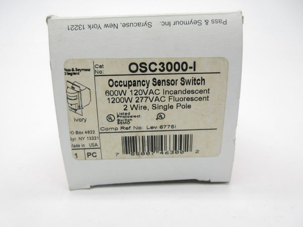 PASS & SEYMOUR OSC3000-I 120/277VAC NSMP