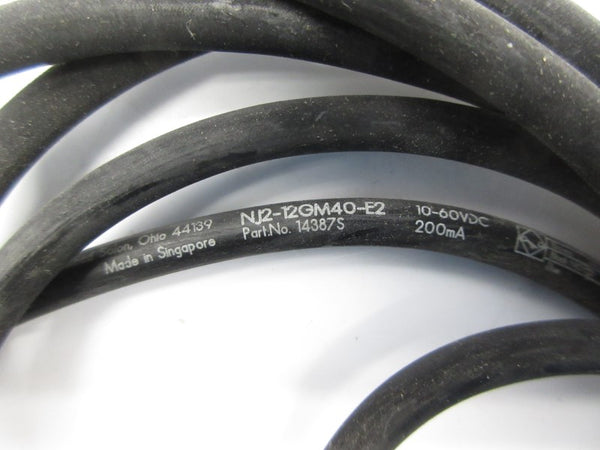 PEPPERL+FUCHS NJ2-12GM40-E2 14387S 10-60VDC UNMP