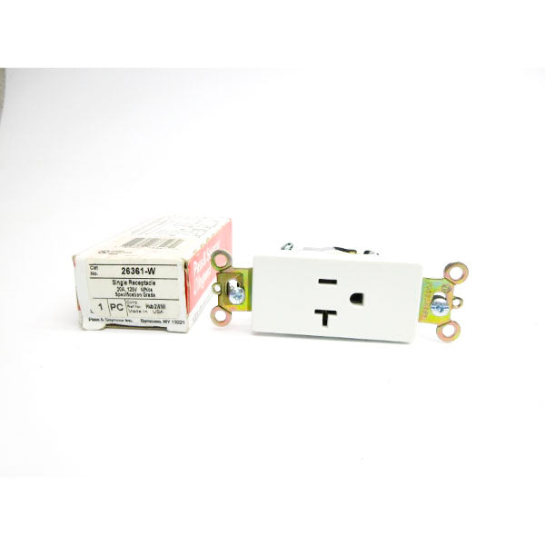 PASS & SEYMOUR 26361-W 125V 20A NSMP
