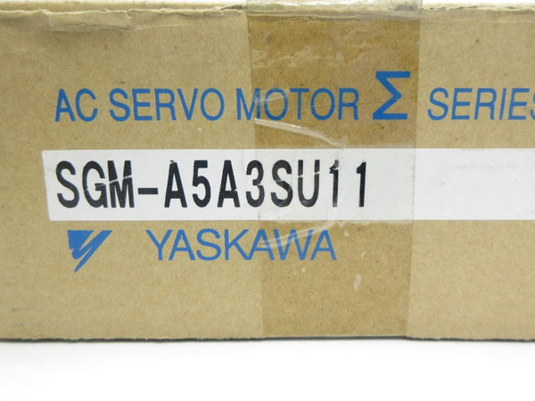 YASKAWA SGM-A5A3SU11 200V 0.6A NSMP