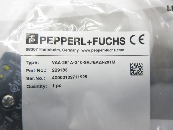 PEPPERL+FUCHS VAA-2E1A-G10-SAJ/EA2J-2X1M 229183 NSMP