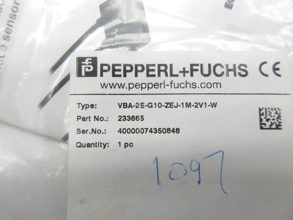 PEPPERL+FUCHS VBA-2E-G10-ZEJ-1M-2V1-W 233665 NSMP