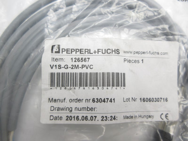 PEPPERL+FUCHS V1S-G-2M-PVC 126567 NSMP