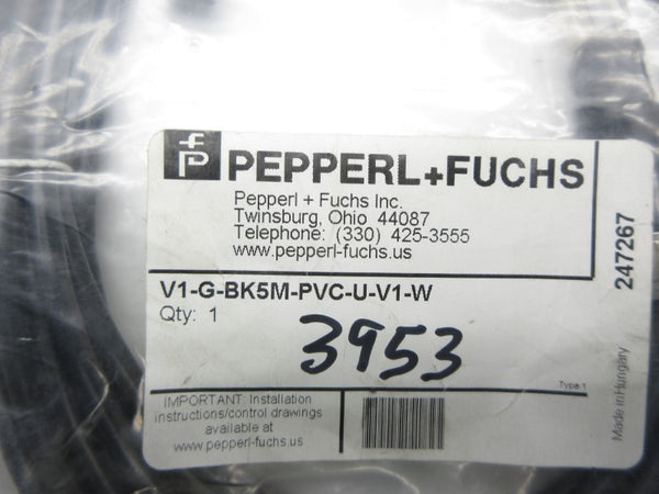PEPPERL+FUCHS V1-G-BK5M-PVC-U-V1-W 247267 NSMP