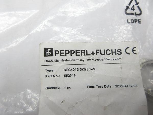 PEPPERL+FUCHS 3RG4013-3KB60-PF 552313 NSMP