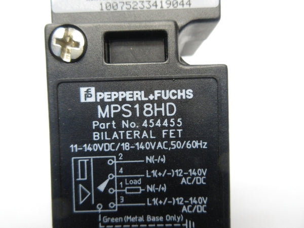 PEPPERL+FUCHS MPS18HD 454455 18-140VAC NSNP