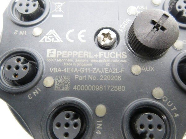 PEPPERL+FUCHS VBA-4E4A-G11-ZAJ/EA2L-F 220206 NSNP