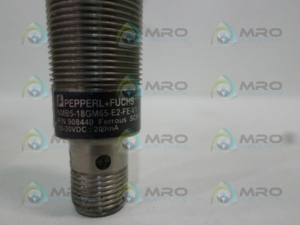 PEPPERL+FUCHS NMB5-18GM65-E2-FE-V1 908440 PROXIMITY SENSOR UNMP