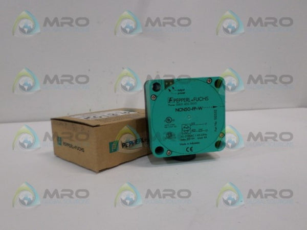 PEPPERL+FUCHS NCN50-FP-W-P2 02243S PROXIMITY SENSOR NSMP