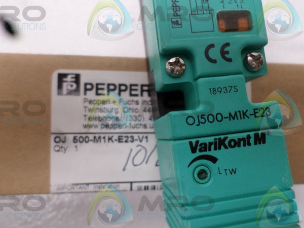 PEPPERL+FUCHS OJ500-M1K-E23-V1 PHOTOELECTRIC SENSOR NSMP