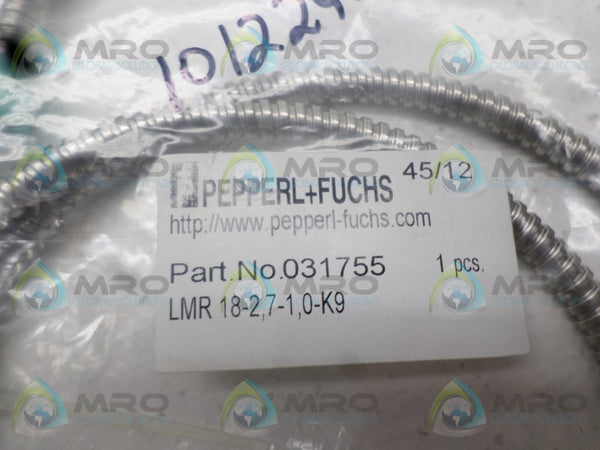 PEPPERL+FUCHS LMR18-2,7-2,0-K9 PHOTOELECTRIC SENSOR NSMP