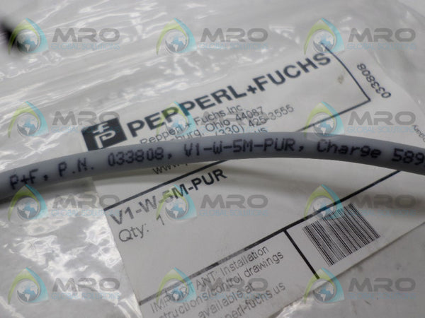 PEPPERL+FUCHS V1-W-5M-PUR 033808 NSNP