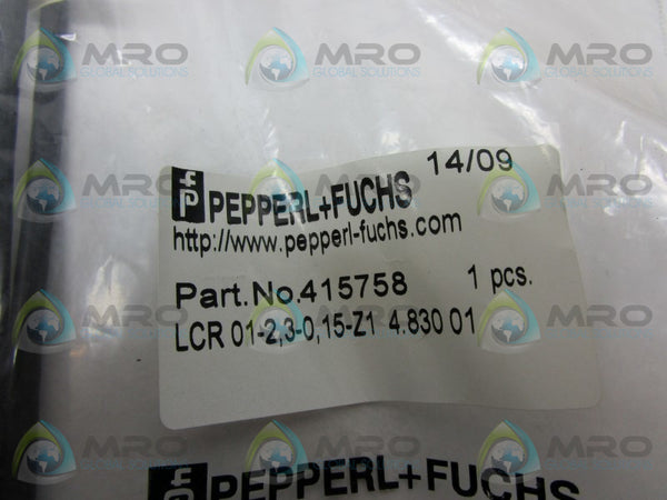 PEPPERL+FUCHS LCR01-2,3-0,15-Z1 FIBER OPTIC CABLE NSMP