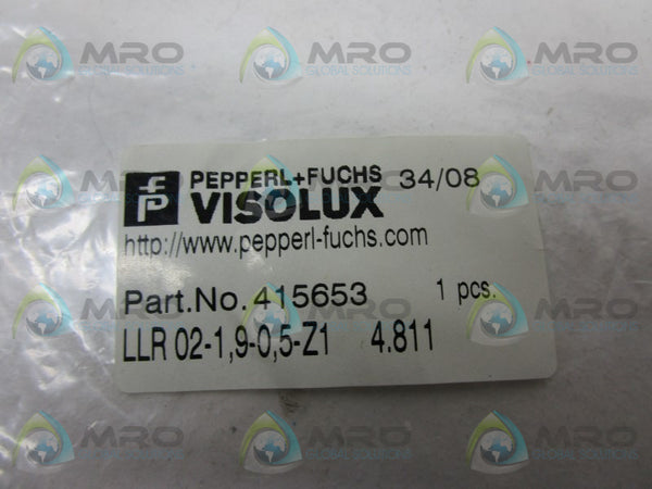 PEPPERL+FUCHS LLR02-1,9-0,5-Z1 FIBER OPTIC CABLE NSMP