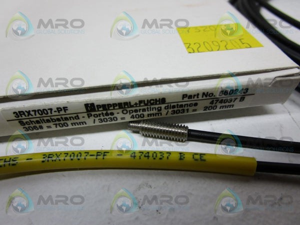 PEPPERL+FUCHS 3RX7007-PF 560243 FIBER OPTIC CABLE NSMP