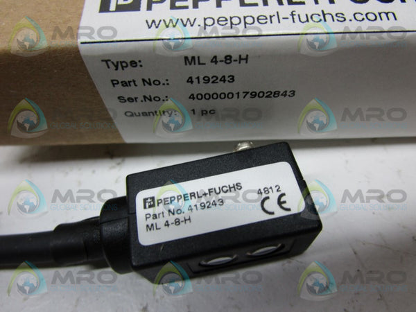 PEPPERL+FUCHS ML4-8-H 419243 PHOTOELECTRIC SENSOR NSMP