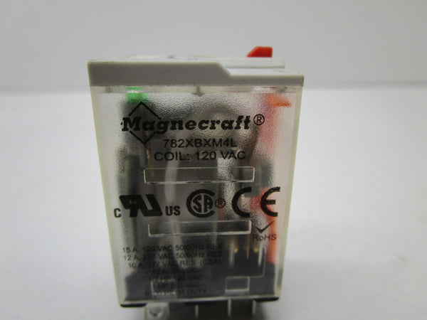 MAGNECRAFT 782XBXM4L RELAY 120VAC UNMP
