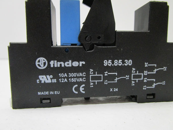 FINDER 95.85.30 RELAY SOCKET (AS PICTURED) NSNP