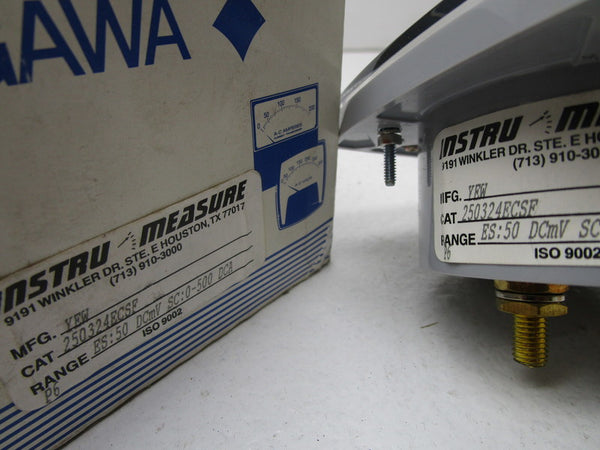 YOKOGAWA 250324ECSF PANEL METER 0-500 NSMP