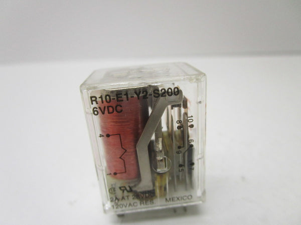 POTTER & BRUMFIELD R10-E1-Y2-S200 RELAY 6VDC UNMP