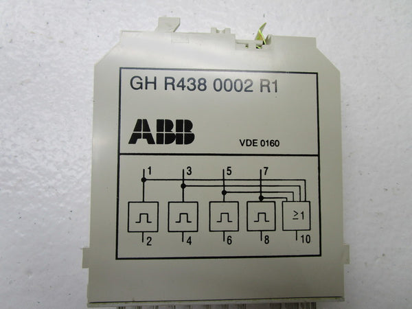 ABB GHR4380002R1 RELAY MODULE UNMP