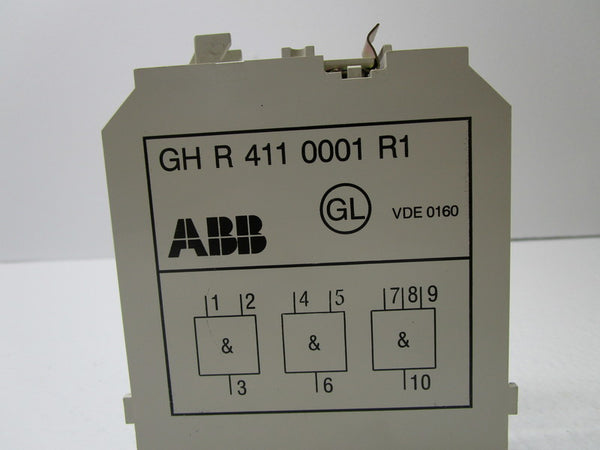 ABB GHR4110001R1 RELAY MODULE UNMP
