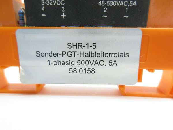 RELAY SOCKET SHR-1-5 500VAC 5A NSNP