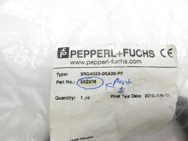 PEPPERL+FUCHS 3RG4023-0XA00-PF 552306 NSMP