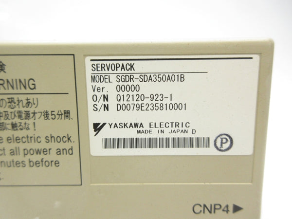 YASKAWA ELECTRIC SGDR-SDA350A01B 600V 50A UNMP