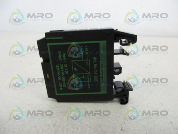 MURR ELEKTRONIK 51808 GROUND BRIDGE OUTPUT RELAY NSNP