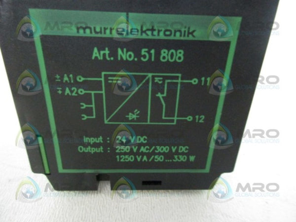 MURR ELEKTRONIK 51808 GROUND BRIDGE OUTPUT RELAY NSNP