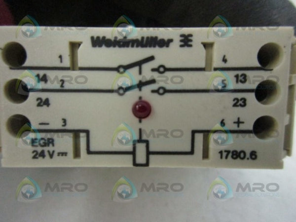 WEIDMULLER EDR 24V 1780.6 RELAY UNMP