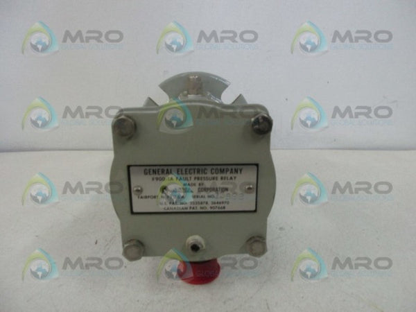 GENERAL ELECTRIC 900-1A FAULT PRESSURE RELAY UNMP