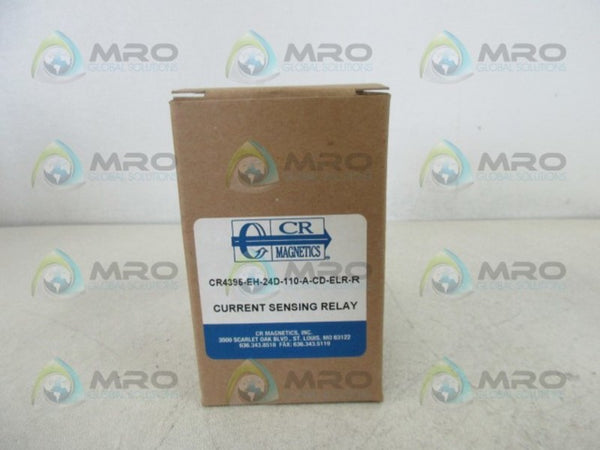 CR MAGNETICS CR4395-EH-24D-110-A-CD-ELR-R CURRENT SENSING RELAY NSMP