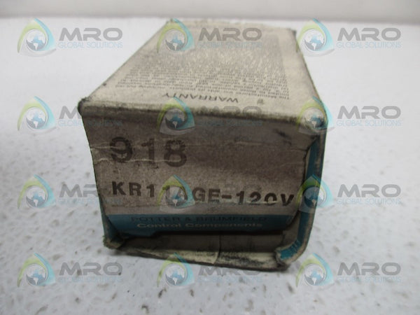 POTTER & BRUMFIELD KR-11AGE-120V RELAY NSMP