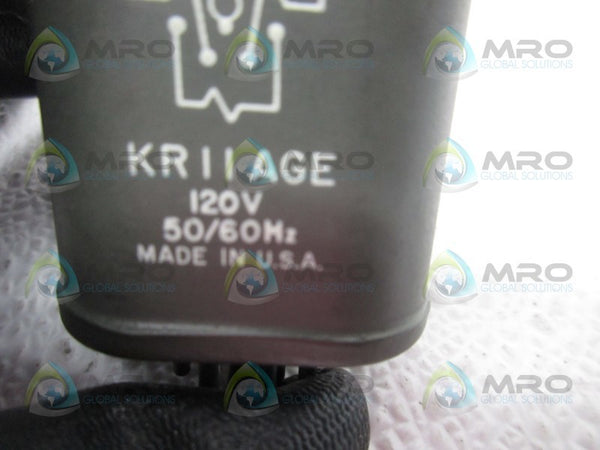 POTTER & BRUMFIELD KR-11AGE-120V RELAY NSMP