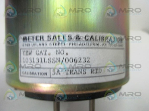 YOKOGAWA 103131LSSN PANEL METER UNMP