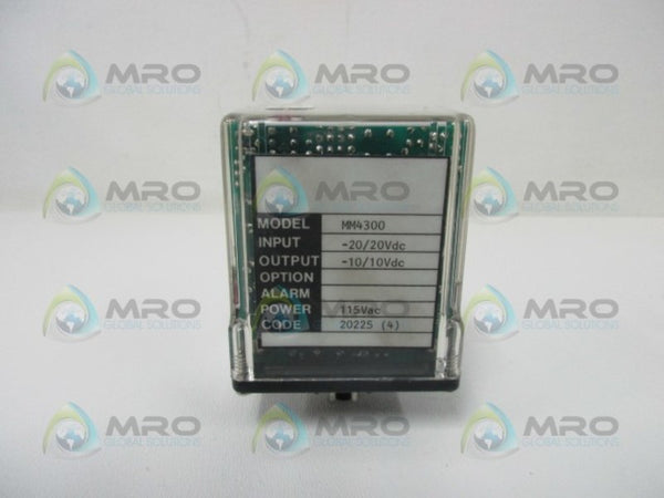 WILKERSON MM4300 RELAY MODULE -20/20VDC  NSMP