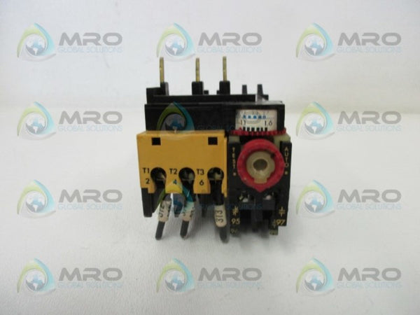 ALLEN BRADLEY 193-BSB16 SER. A OVERLOAD RELAY UNMP