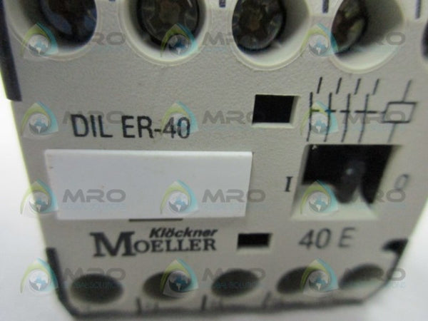 KLOCKNER MOELLER DILER-40 CONTACTOR RELAY NSNP