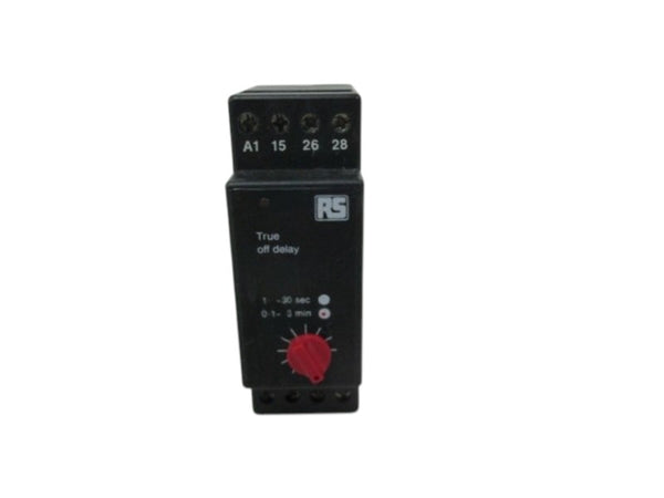 BRODERSEN XF-D2.024.3 260-460 TIMER RELAY 0.1-3 MIN.  NSNP