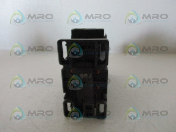 GENERAL ELECTRIC RL4RD040T 24VDC CONTROL RELAY UNMP
