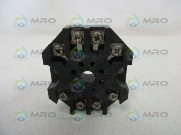 AGASTAT BCSA08SC RELAY SOCKET UNMP