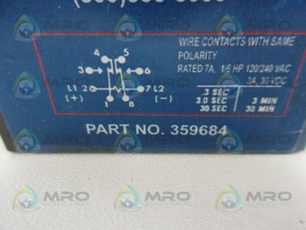 CAPP/USA 359684 CONTROL TIMER RELAY UNMP