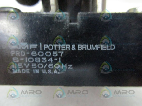 POTTER & BRUMFIELD PRD-60057 RELAY NSNP