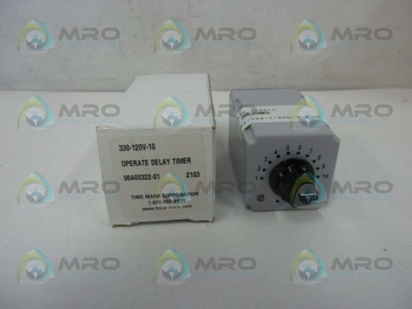 TIME MARK 330-120V-10S OPERATE DELAY TIME RELAY NSMP