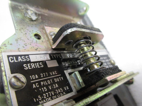 SQUARE D 8501-PO-8 CONTROL RELAY  UNMP